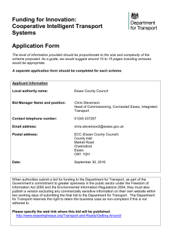 Cooperative Intelligent Transport Systems