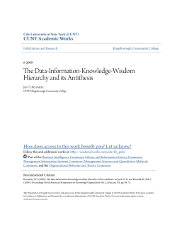 - CUNY Academic Works