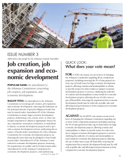 Job creation, job expansion and eco- nomic development