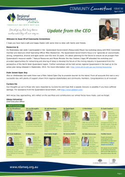 Community Connections Issue 50, April 2014