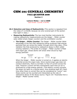 chm 101 - lecture notes - 12/1/2008