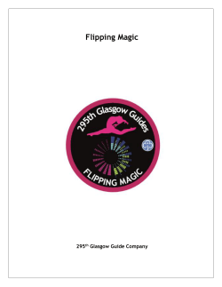 Flipping Magic - Girlguiding Nottinghamshire