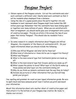Pangaea Project: