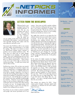 INFORMER - Netpicks