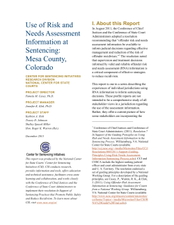 Mesa County, Colorado - National Center for State Courts