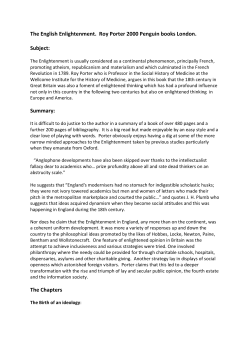English Enlightenment