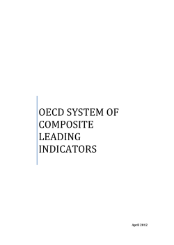 OECD System of Composite Leading Indicators
