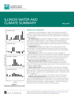 March 2017 - Illinois State Water Survey