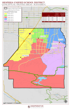 Conceptual Scenario C - Hesperia Unified School District