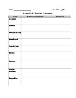 Ancient India Illustrated Explanations Geography Hinduism
