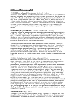 SLLF Featured Modules for Associate Students