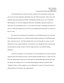 Eileen Schaeffer 9 August 2011 Environmental Studies