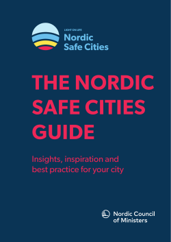 Nordic Safe Cities