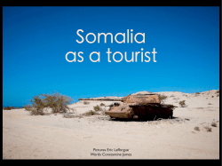 Somalia: Tourism in a Failed State
