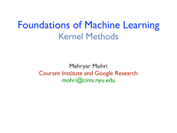 Lecture 05 - NYU Computer Science