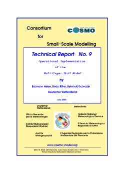 Technical Report No. 9
