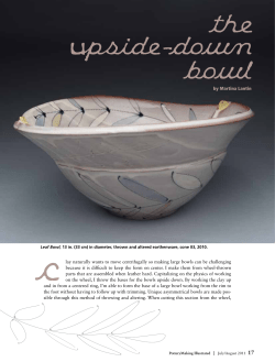 the Upside-‐down bowl