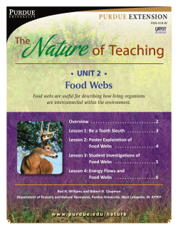 Food Webs - Purdue Agriculture