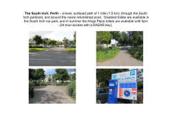 The South Inch, Perth &ndash; a level, surfaced path of 1 mile (1.5 km