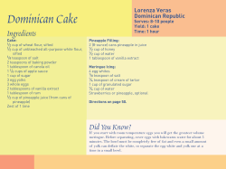 Dominican Cake - NYC Health + Hospitals