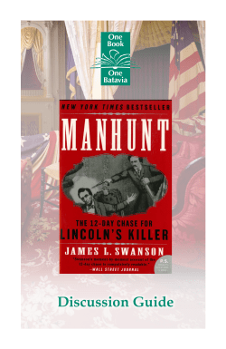 Manhunt - One Book, One Batavia