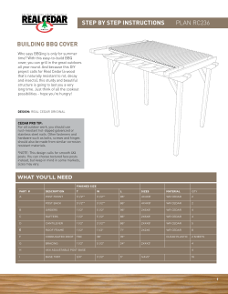 BUILDING BBQ COVER STEP BY STEP