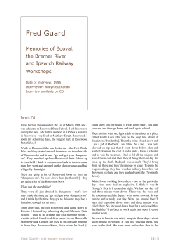 1Fred Guard - oral history interview Fred