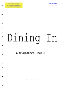 HSC 2002 - Drama Exemplar Sample