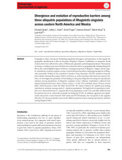 Divergence and evolution of reproductive barriers among three