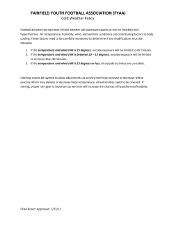 FAIRFIELD YOUTH FOOTBALL ASSOCIATION (FYAA)