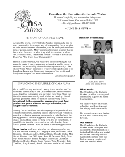 Spring 2011 - Casa Alma | Charlottesville`s