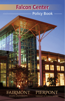 Falcon Center - Fairmont State University