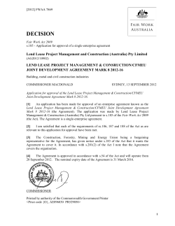 agreement - Independent Contractors Australia