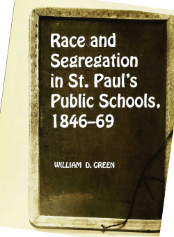 Race and segregation in St. Paul`s public schools