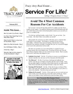 Service For Life! - Tracy Arey Real Estate