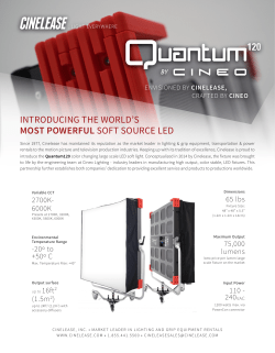 Quantum120 Cut Sheet