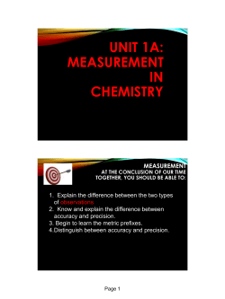 1 PPT Units of Measurement Handout