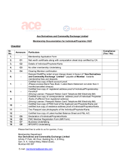 Net worth certificate along with computation sheet duly certified by CA