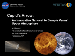 Cupid`s Arrow - Harsh Environment Mass Spectrometry Workshop