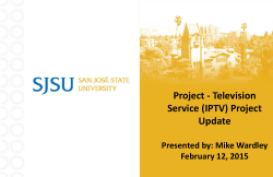 Television Services IPTV Project