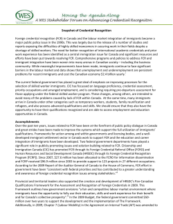 Snapshot of Credential Recognition