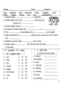 Skill Sheets in PDF files - Primary Grades Class Page