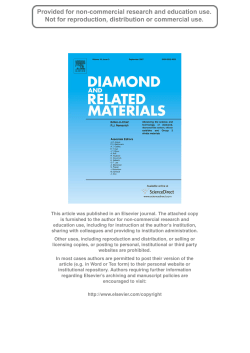 This article was published in an Elsevier journal. The attached copy