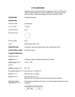 CYCLOHEXANE