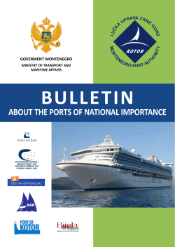 ABOUT THE PORTS OF NATIONAL IMPORTANCE