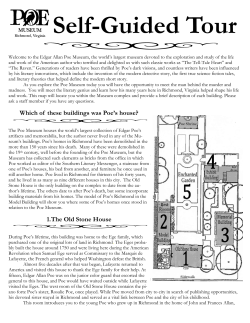 Self-Guided Tour