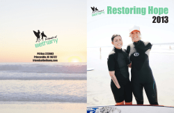 2013 - Friends of Bethany Hamilton Foundation