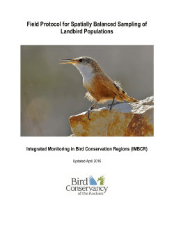 Rocky Mountain Bird Observatory - Bird Conservancy of the Rockies