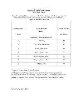 Pregestimil&reg; Infant Formula Powder Yields about 1 quart