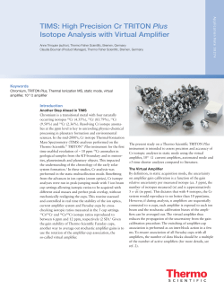 TIMS: High Precision Cr Triton Plus Isotope Analysis with Virtual